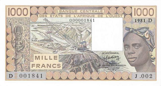 1000 Francs